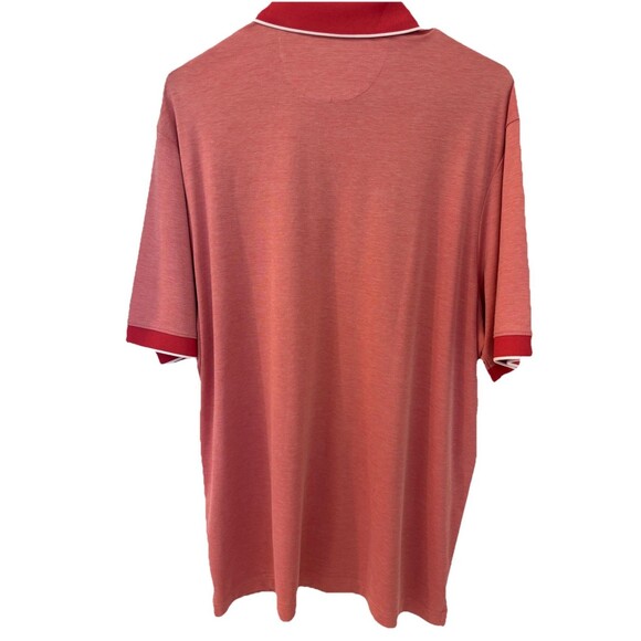 Cremieux Classics L‎ Polo Shirt Mens Cotton Blend NWT Salmon Color - Picture 7 of 7